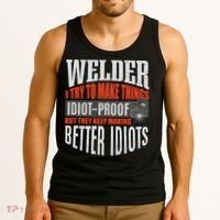 Welding Welder Metalworker Weld Funny Quote Gift Tank Top thumb 3