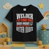Welding Welder Metalworker Weld Funny Quote Gift Toddler T-Shirt thumb 3