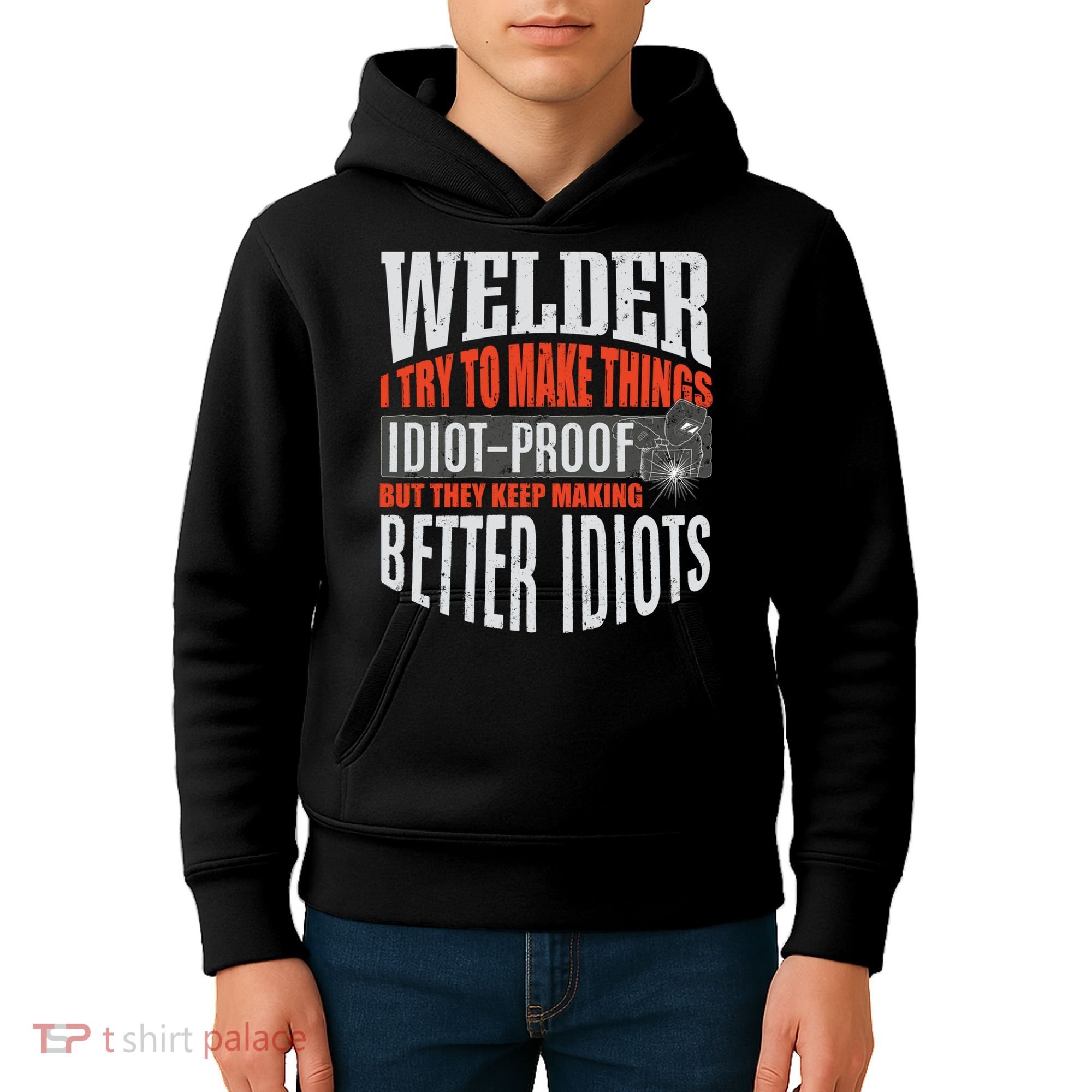 Welding Welder Metalworker Weld Funny Quote Gift Kids Hoodie