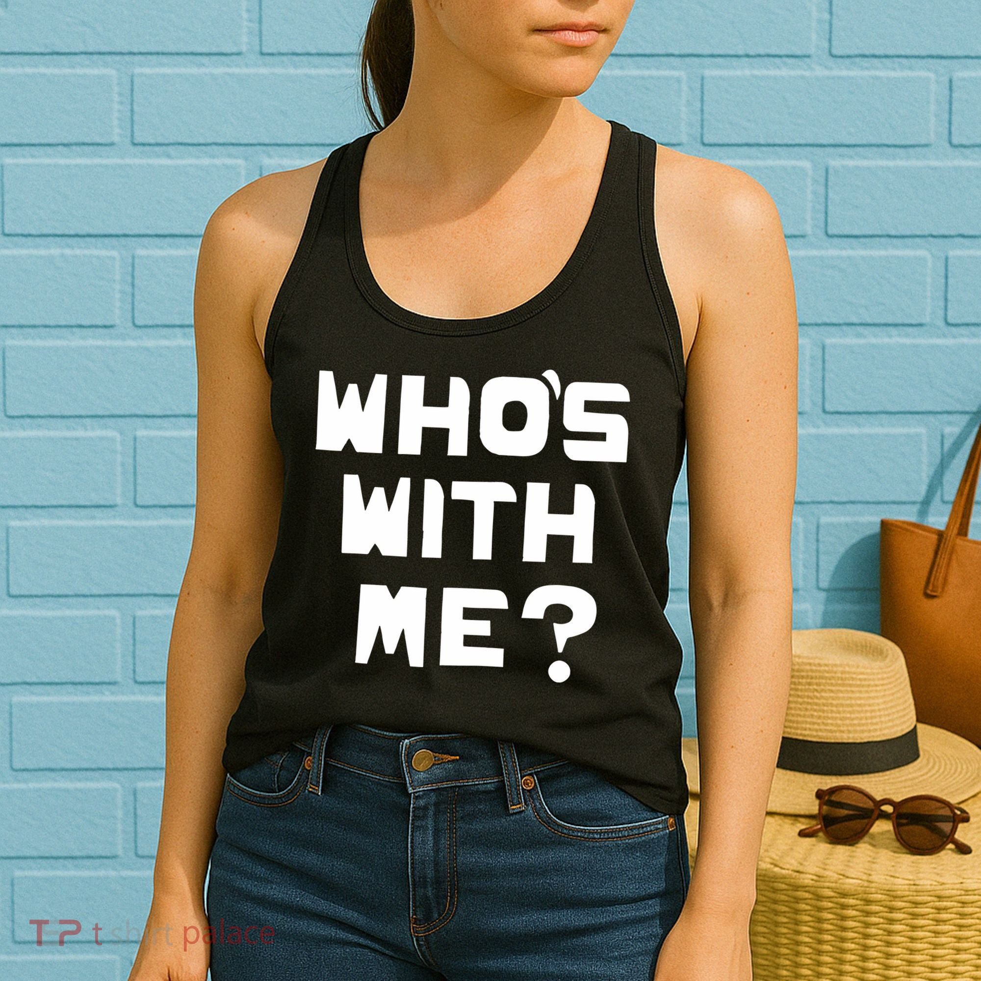 WhoS With Me W. Kamau Bell Women's Tank Top