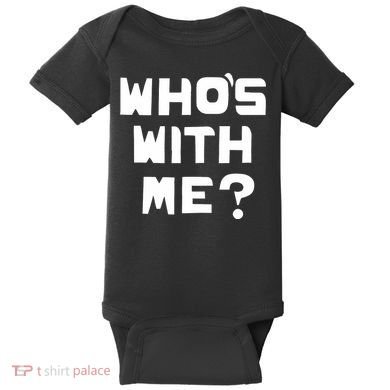 WhoS With Me W. Kamau Bell Baby Bodysuit