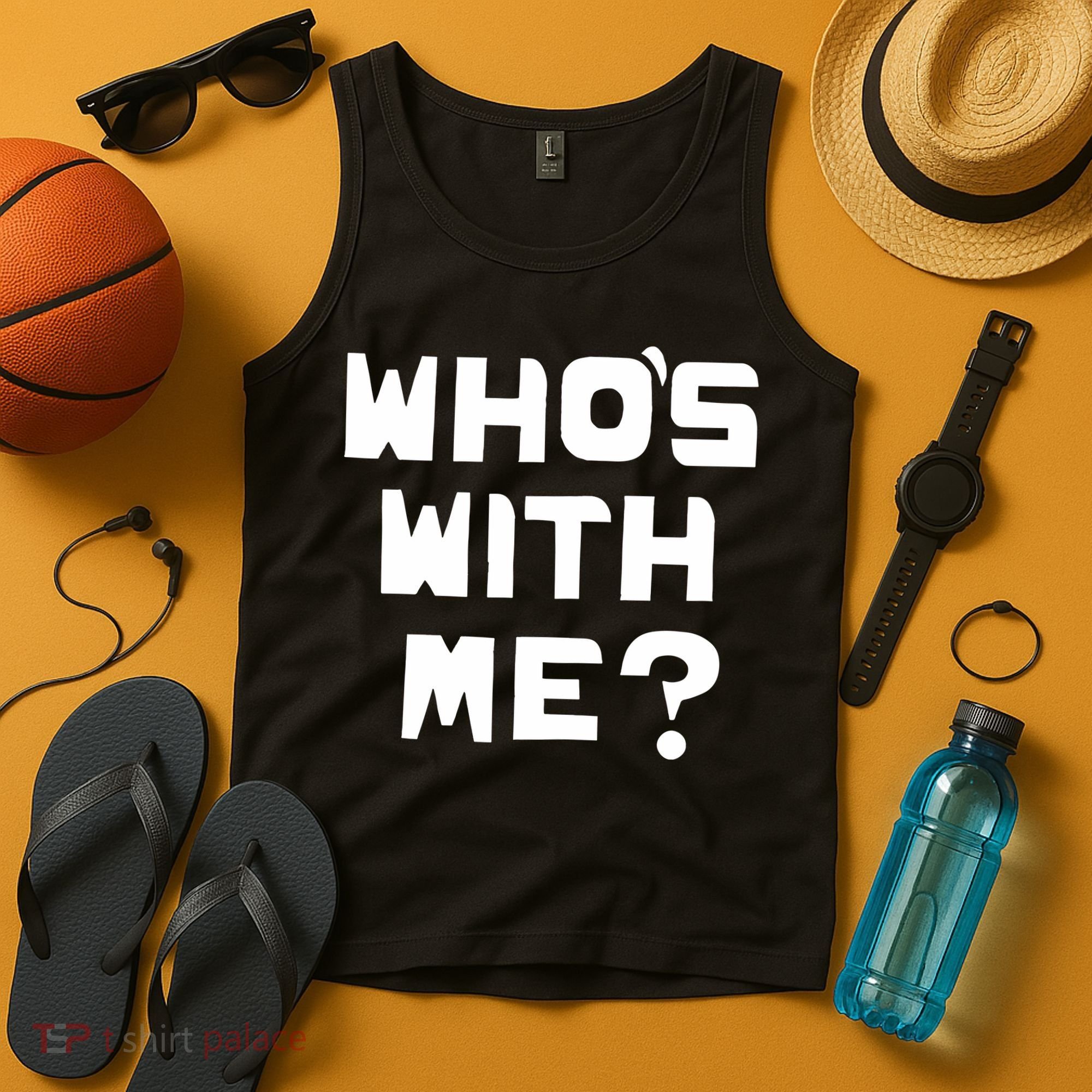 WhoS With Me W. Kamau Bell Tank Top