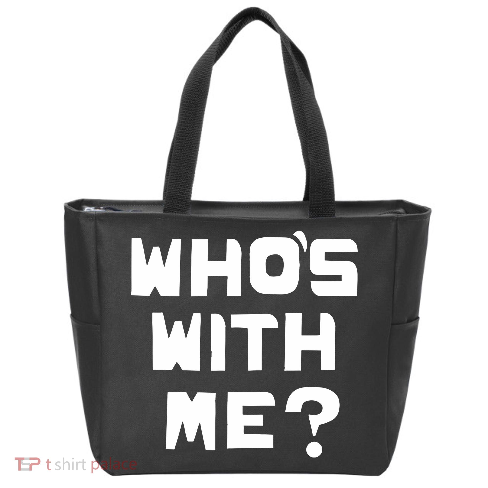 WhoS With Me W. Kamau Bell Tote Bag