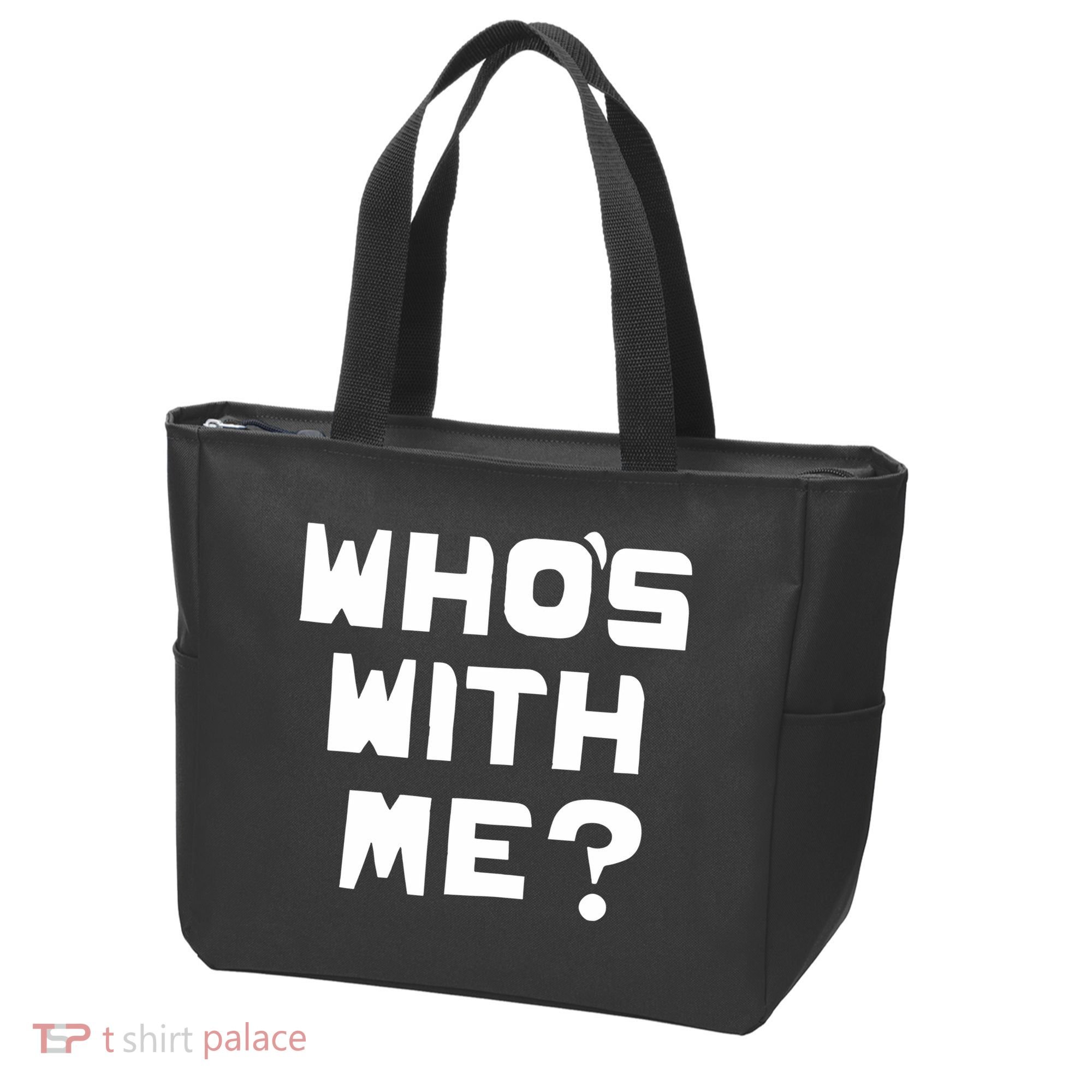 WhoS With Me W. Kamau Bell Tote Bag