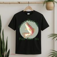 Women Want Me Fish Fear Me Active T-Shirt thumb 2