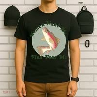 Women Want Me Fish Fear Me Active T-Shirt thumb 6