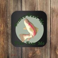 Women Want Me Fish Fear Me Active Coaster thumb 0