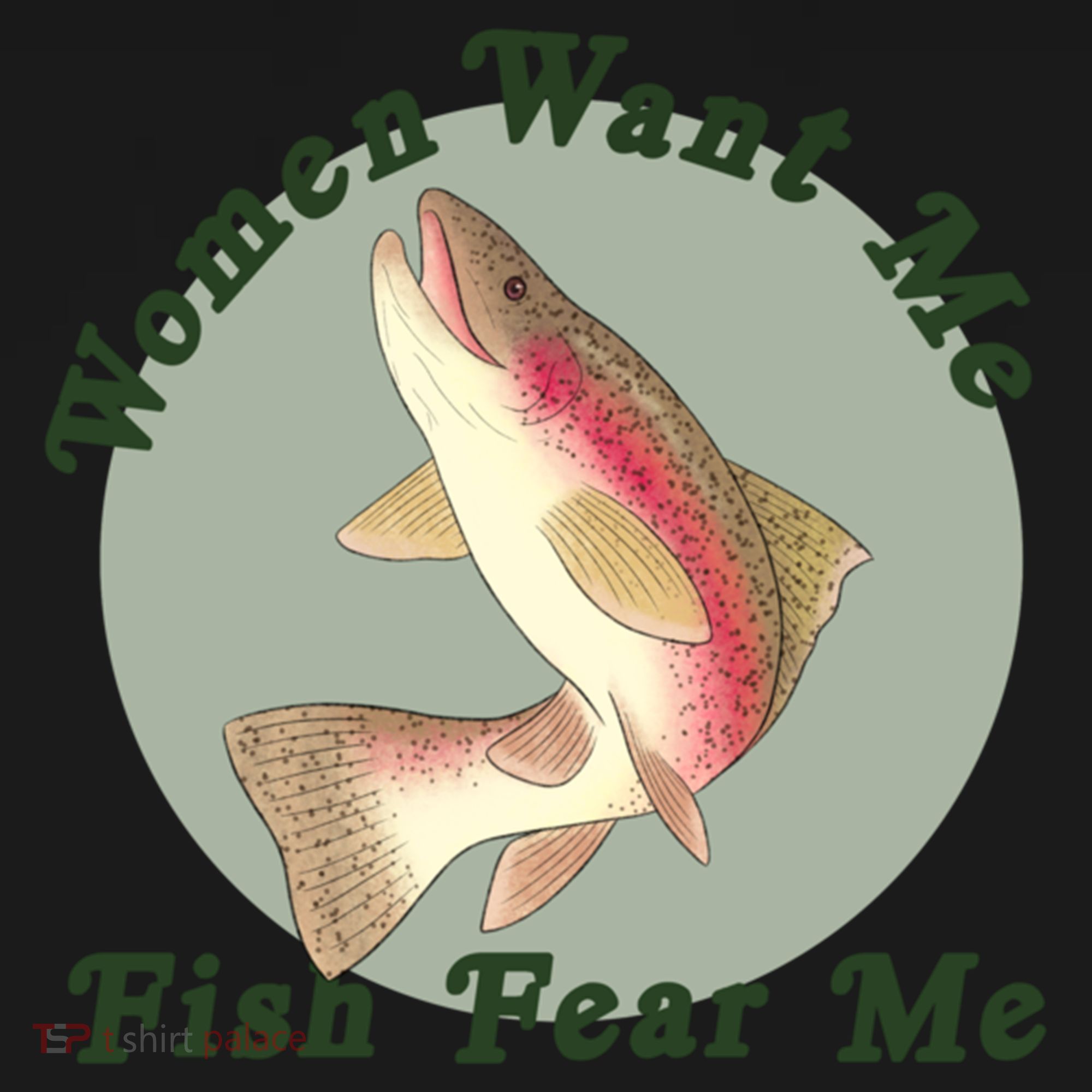 Women Want Me Fish Fear Me Active Women's Hoodie