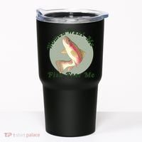 Women Want Me Fish Fear Me Active Tumbler thumb 0