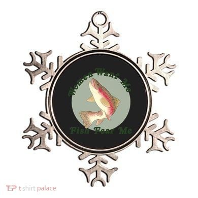 Women Want Me Fish Fear Me Active Ornament