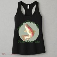 Women Want Me Fish Fear Me Active Women's Tank Top thumb 3