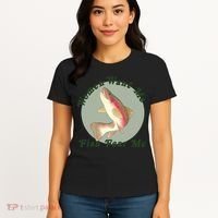 Women Want Me Fish Fear Me Active Women's T-Shirt thumb 4