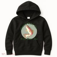 Women Want Me Fish Fear Me Active Kids Hoodie thumb 0