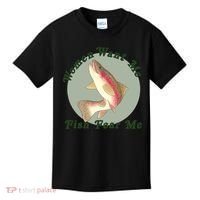 Women Want Me Fish Fear Me Active Kids T-Shirt thumb 0