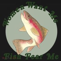 Women Want Me Fish Fear Me Active Kids T-Shirt thumb 4