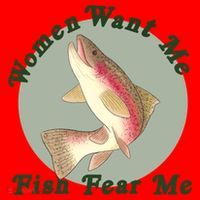 Women Want Me Fish Fear Me Active Santa Hat thumb 1