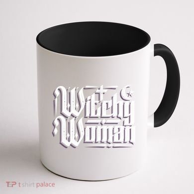 Witchy Wicca Moon Cute Gift Coffee Mug back