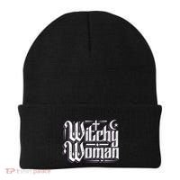 Witchy Wicca Moon Cute Gift Beanie thumb 0