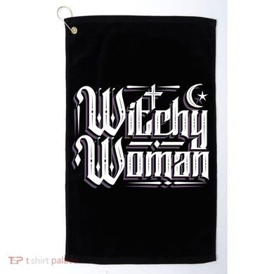 Witchy Wicca Moon Cute Gift Golf Towel