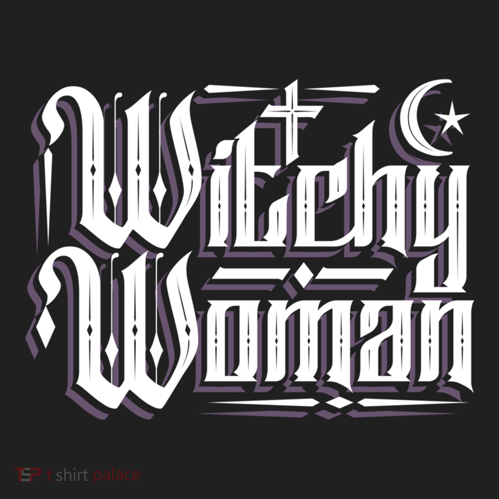 Witchy Wicca Moon Cute Gift Golf Towel