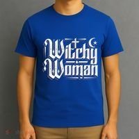 Witchy Wicca Moon Cute Gift T-Shirt thumb 3