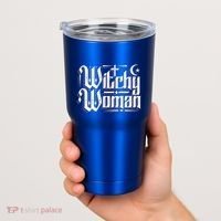 Witchy Wicca Moon Cute Gift Tumbler thumb 2
