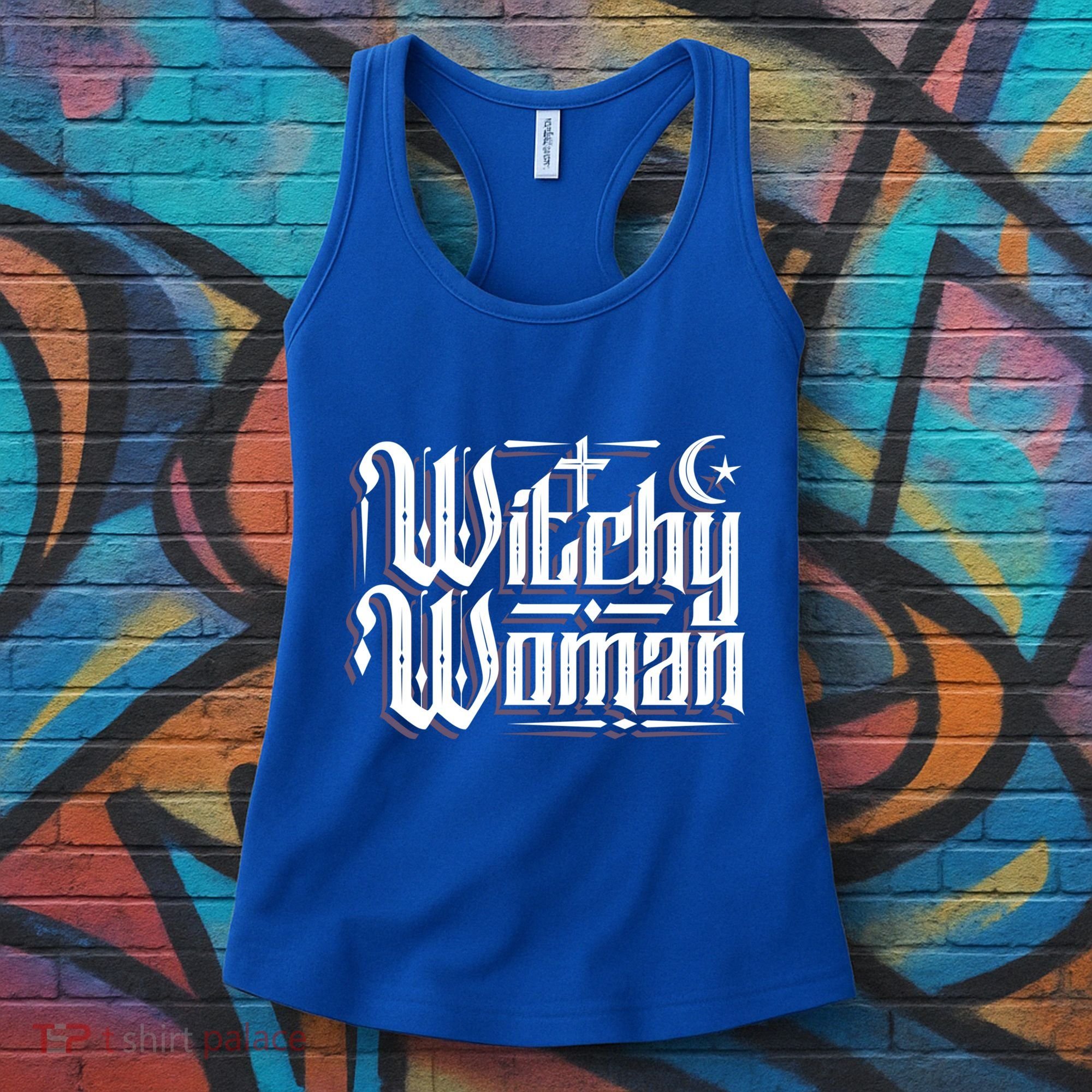 Witchy Wicca Moon Cute Gift Women's Tank Top