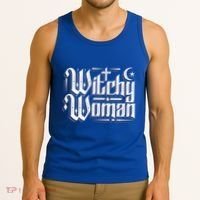 Witchy Wicca Moon Cute Gift Tank Top thumb 3