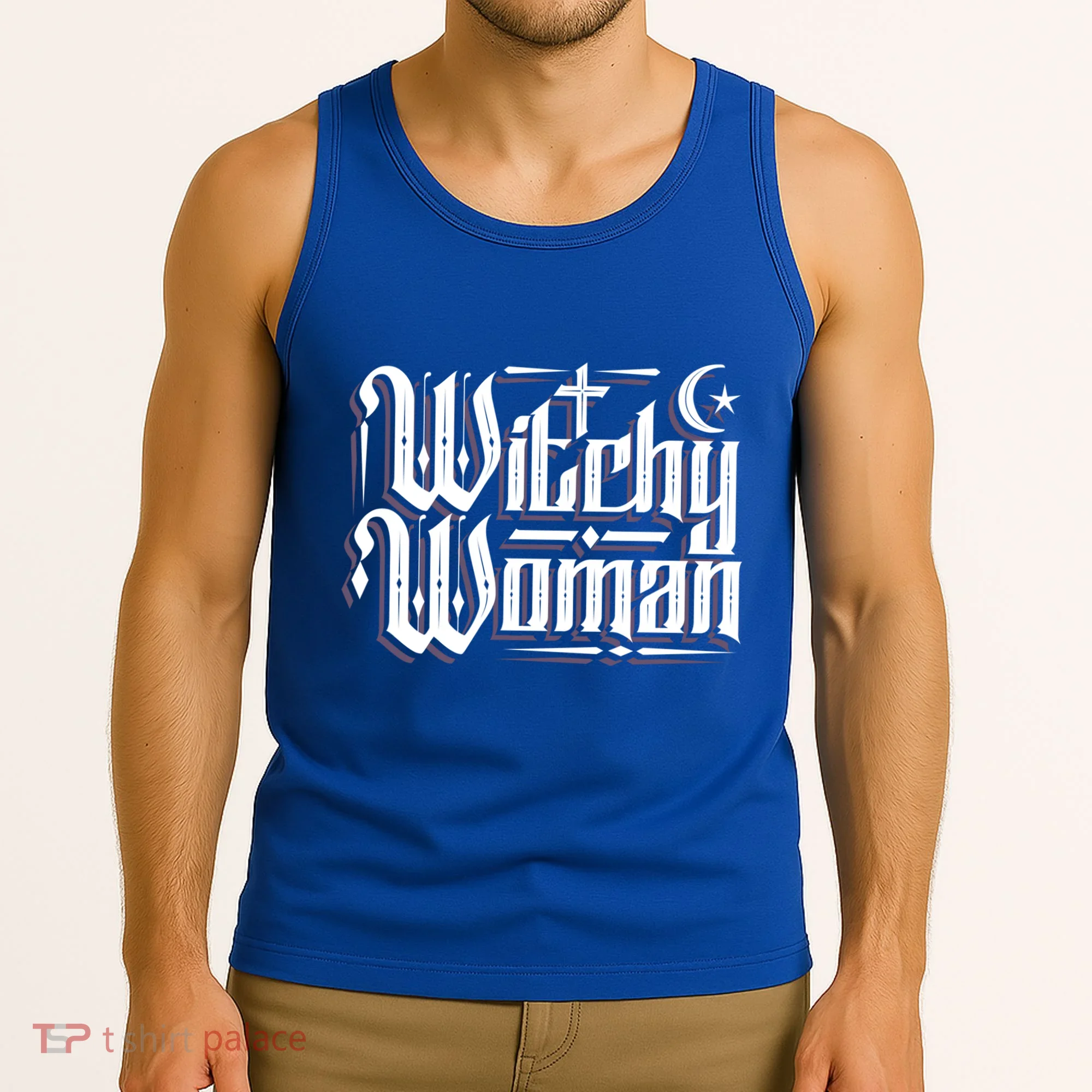 Witchy Wicca Moon Cute Gift Tank Top
