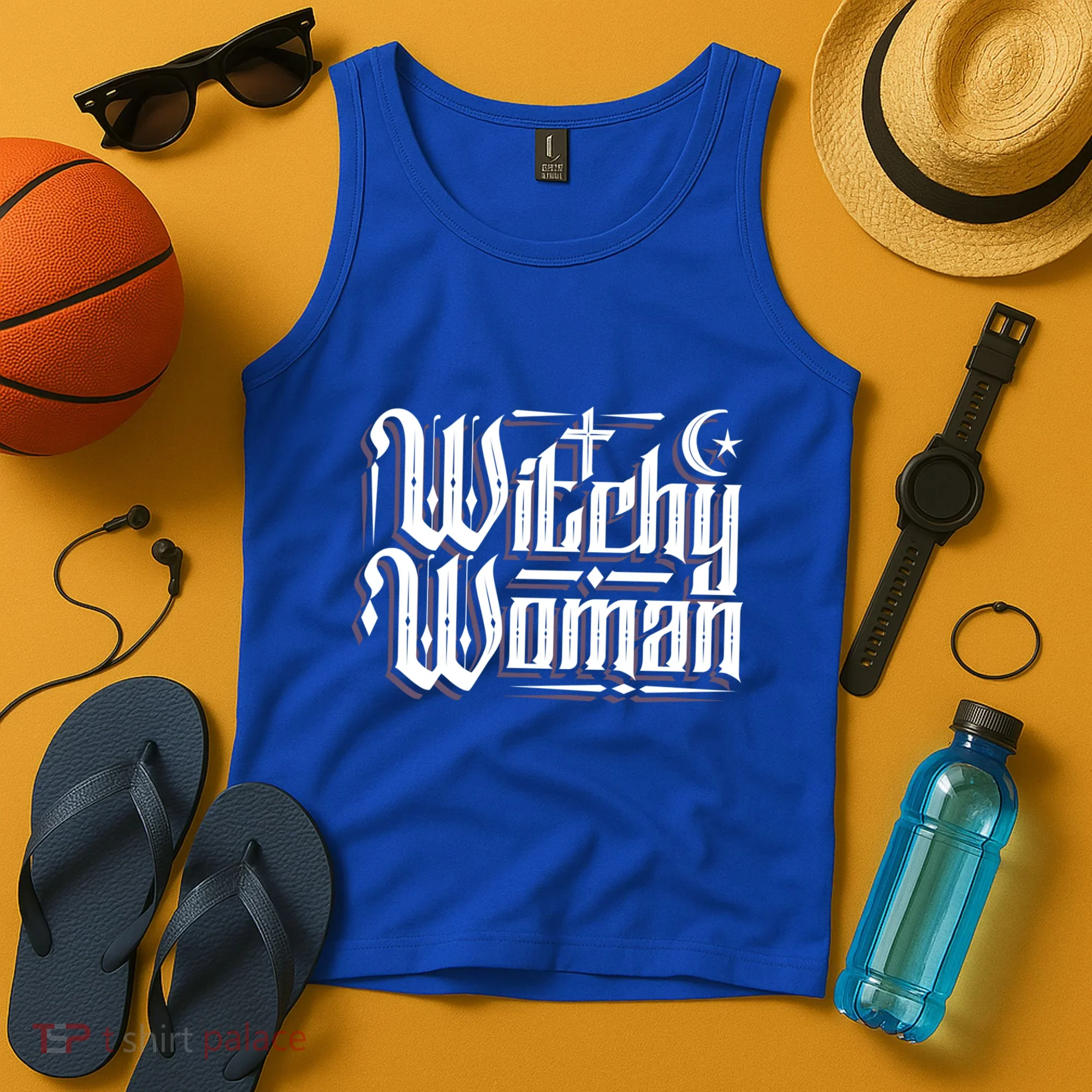 Witchy Wicca Moon Cute Gift Tank Top