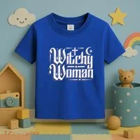 Witchy Wicca Moon Cute Gift Toddler T-Shirt thumb 3