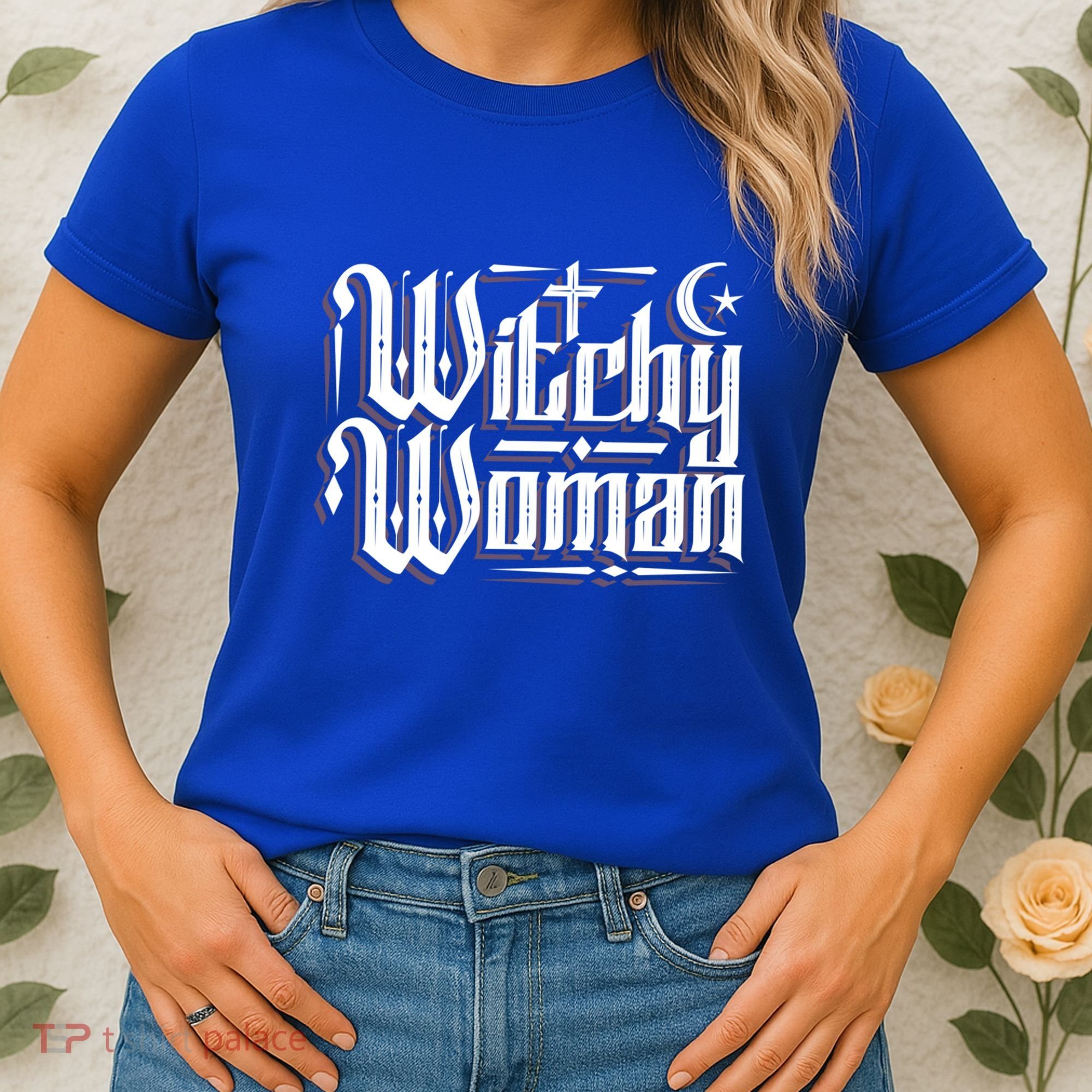 Witchy Wicca Moon Cute Gift Women's T-Shirt