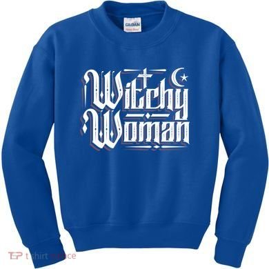 Witchy Wicca Moon Cute Gift Kids Sweatshirt