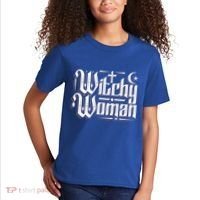 Witchy Wicca Moon Cute Gift Kids T-Shirt thumb 2
