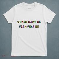 Women Want Me Fish Fear Me Funny Fishing T-Shirt thumb 5