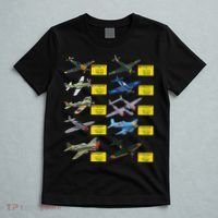 Ww2 Warplanes Most Lethal Airplanes P51 Mustang T-Shirt thumb 5