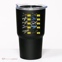 Ww2 Warplanes Most Lethal Airplanes P51 Mustang Tumbler thumb 0