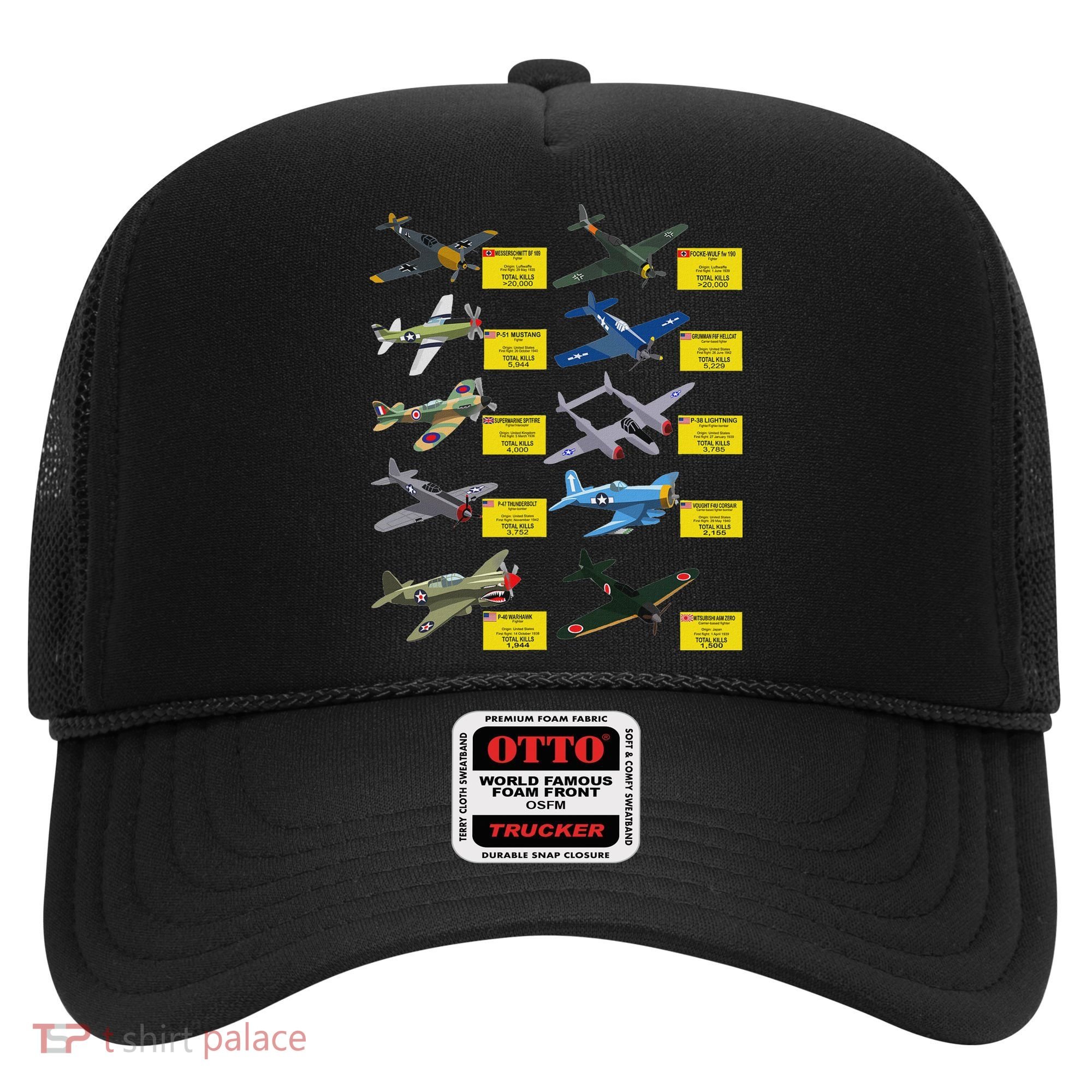 Ww2 Warplanes Most Lethal Airplanes P51 Mustang Hat