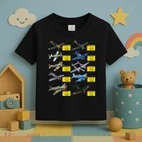 Ww2 Warplanes Most Lethal Airplanes P51 Mustang Toddler T-Shirt thumb 3