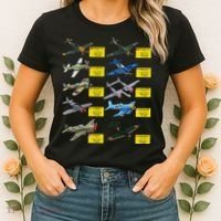 Ww2 Warplanes Most Lethal Airplanes P51 Mustang Women's T-Shirt thumb 2
