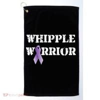 Whipple Warrior  My Battle Scars Tell A Story Golf Towel thumb 0
