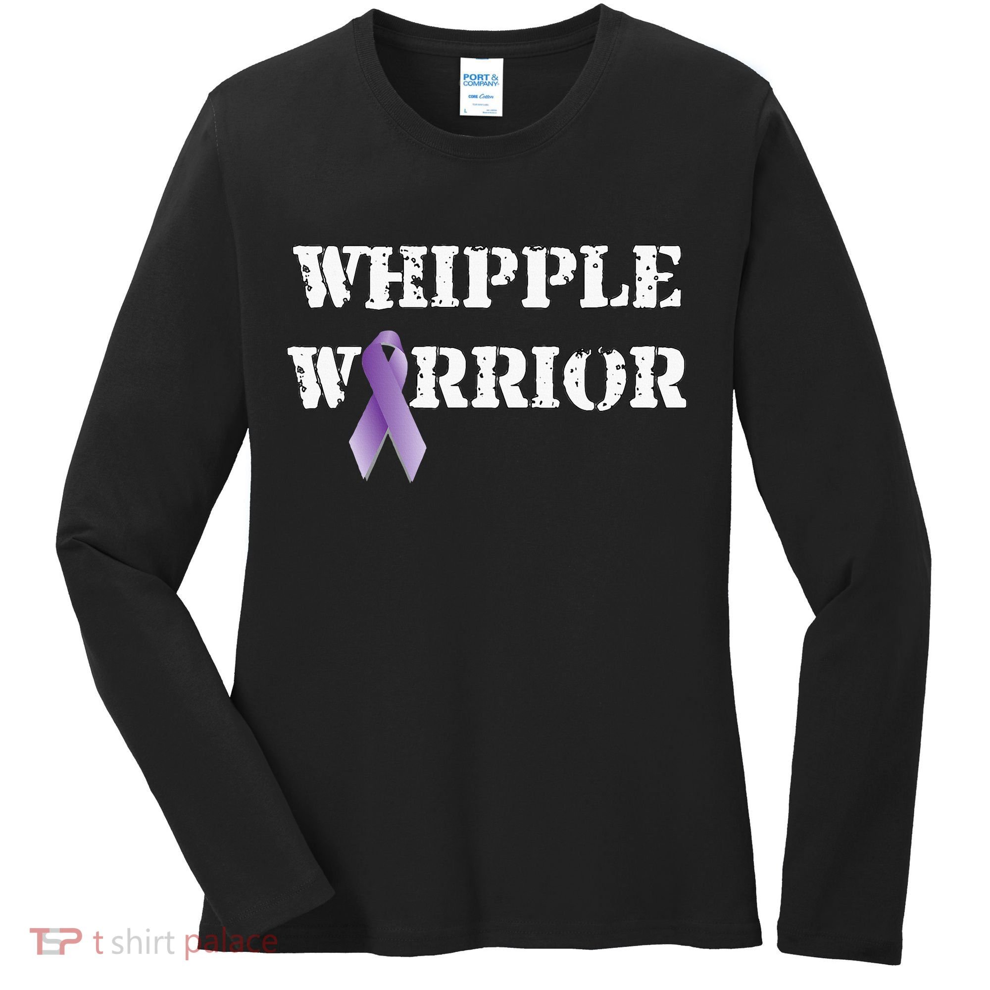Whipple Warrior  My Battle Scars Tell A Story Women's Long Sleeve Shirt