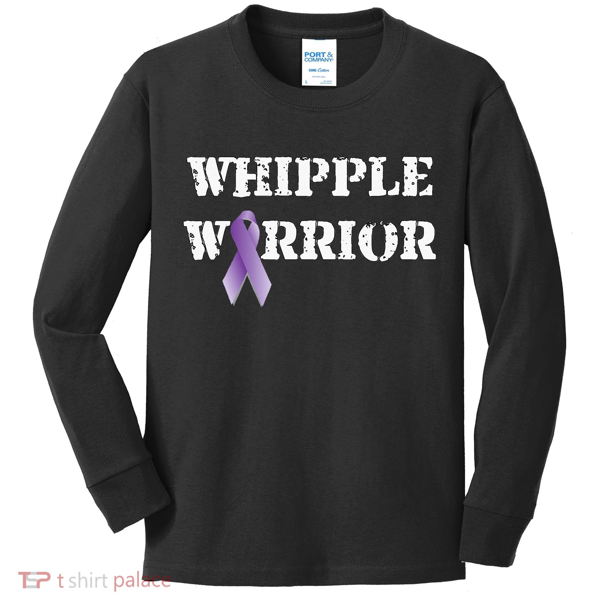 Whipple Warrior  My Battle Scars Tell A Story Kids Long Sleeve Shirt