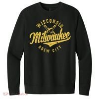 Wo Wisconsin Milwaukee Brew City V.I.T. Fleece Crew Sweatshirt thumb 0