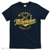 Wo Wisconsin Milwaukee Brew City T-Shirt thumb 0