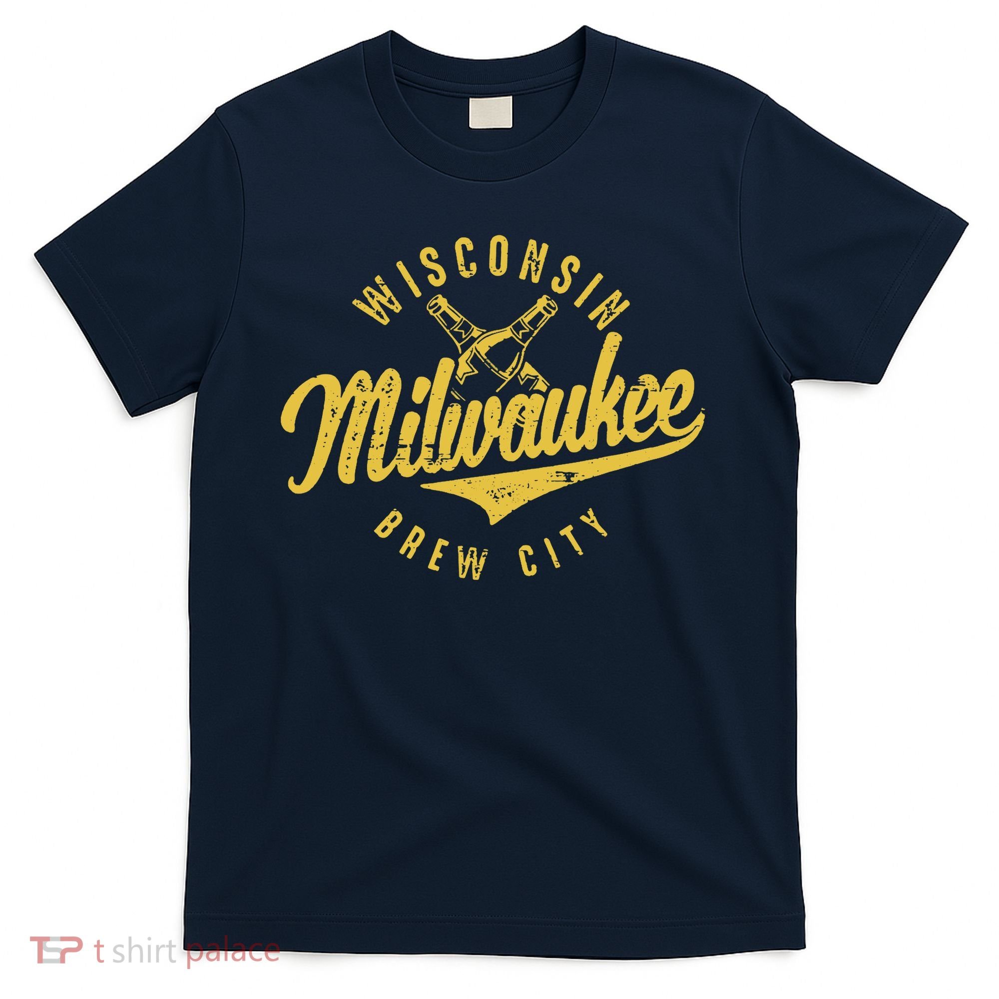 Wo Wisconsin Milwaukee Brew City T-Shirt
