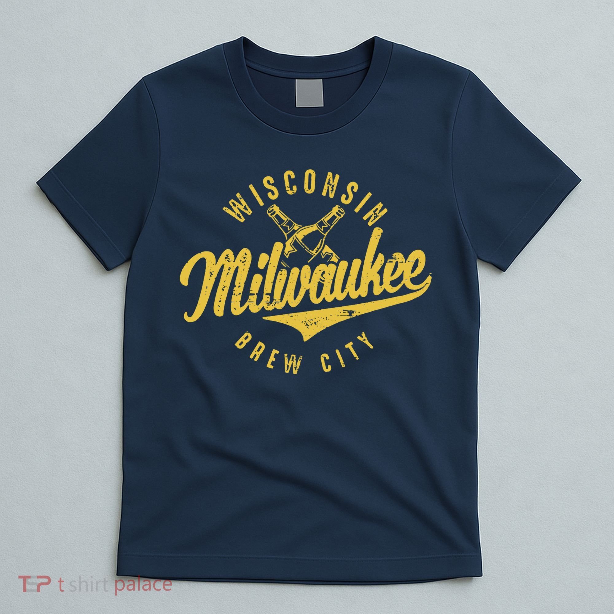 Wo Wisconsin Milwaukee Brew City T-Shirt