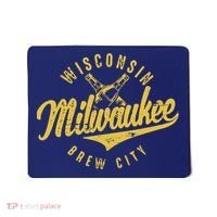 Wo Wisconsin Milwaukee Brew City Mousepad thumb 0