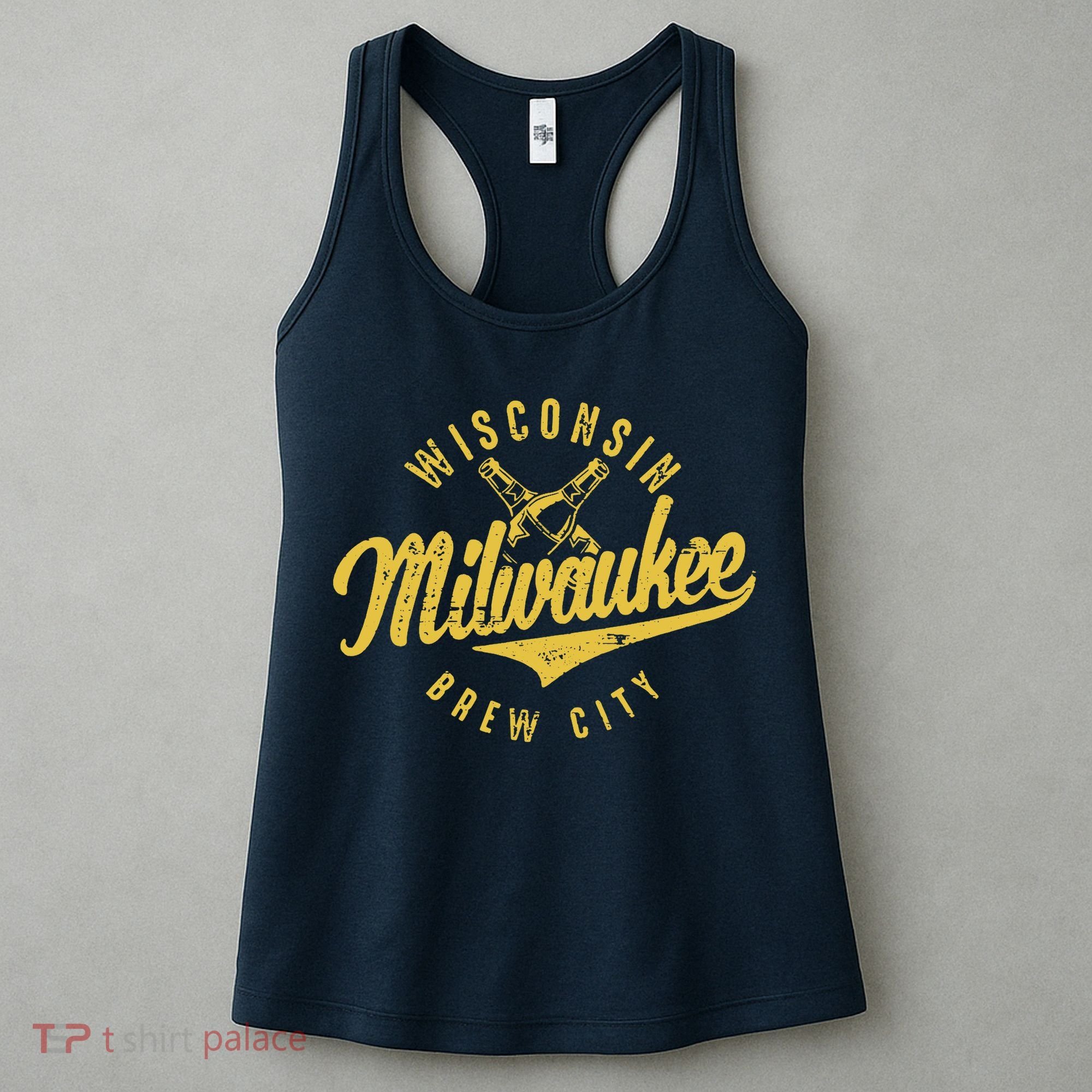 Wo Wisconsin Milwaukee Brew City Women's Tank Top