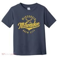 Wo Wisconsin Milwaukee Brew City Toddler T-Shirt thumb 0